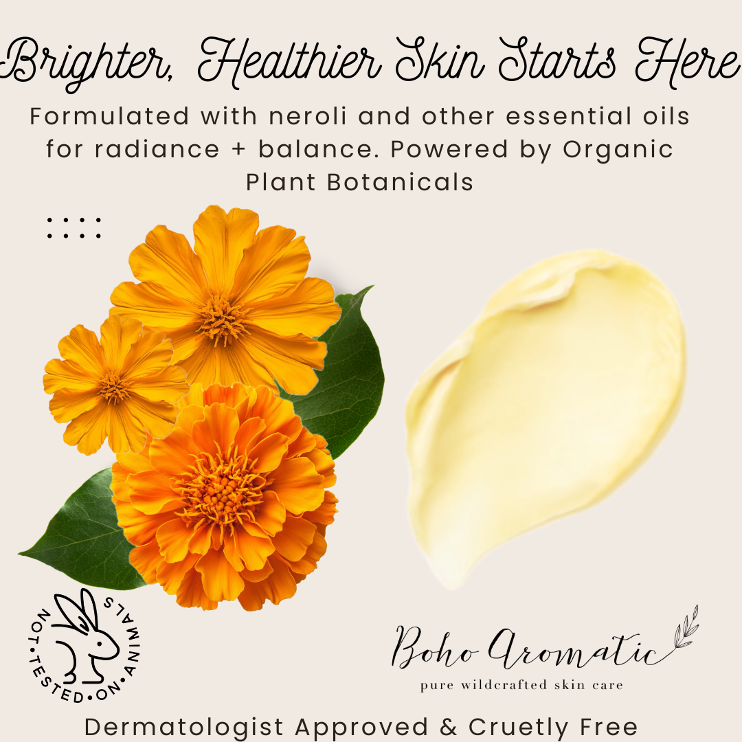 Calendula Nourishing Face Cream | Rich Hydrating Moisturizer with Calendula & Shea Butter