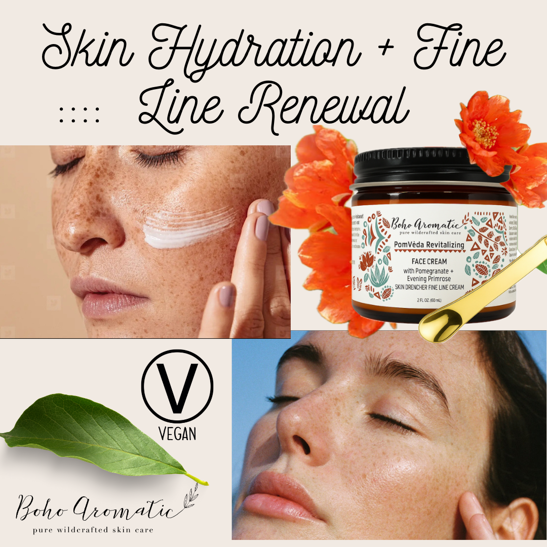 PomVéda Revitalizing Face Cream | Ayurvedic Botanical Moisturizer | Unscented | Boho Aromatic