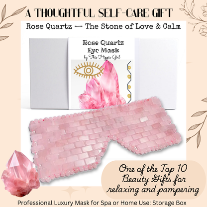 ROSE QUARTZ EYE MASK