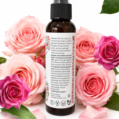 *NEW* Rose Glow Nutrient Toner | Hydrosol-Based Facial Mist | Hydrate • Revive • Glow