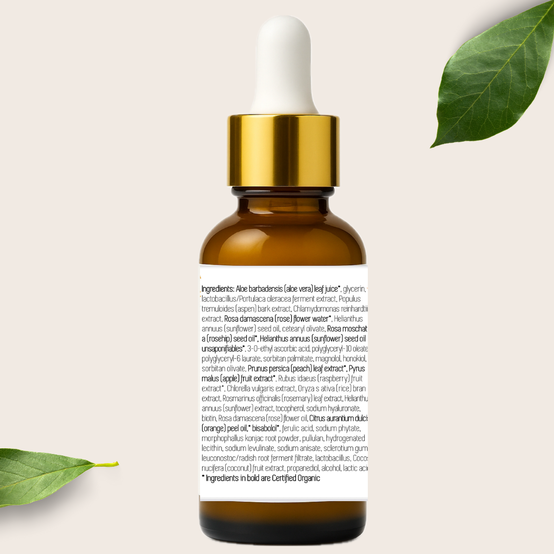 Vita C + Purslane Bloom Serum | Brightening Vitamin C Facial Serum | Boho Aromatic