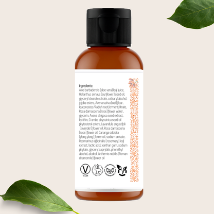 Oat Cleansing Facial Scrub | Gentle Exfoliating Cleanser for Soft, Smooth Skin | Boho Aromatic
