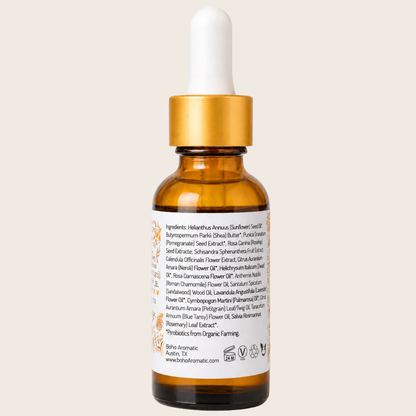 *COMING SOON* Calendula Calm + Glow Ritual Oil | Luxury Botanical Facial Oil with Calendula CO₂, Blue Tansy & Rosehip | Boho Aromatic