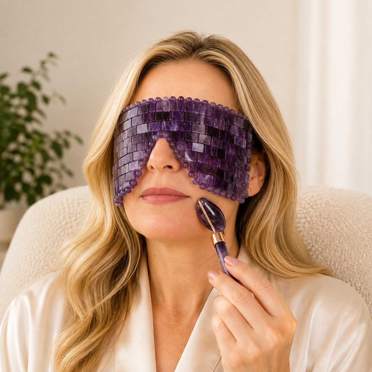 Amethyst Crystal Spa Gift Set | This Hippie Girl