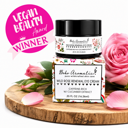 Wild Rose Renewal Eye Cream | Depuff, Brighten & Smooth