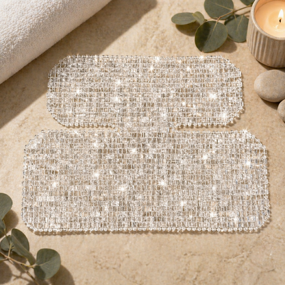Crystal Clear Radiance™ Clear Quartz Chest & Neck Mask | Crystal Décolleté Mask | Cooling Crystal Therapy | Self Care Ritual | This Hippie Girl