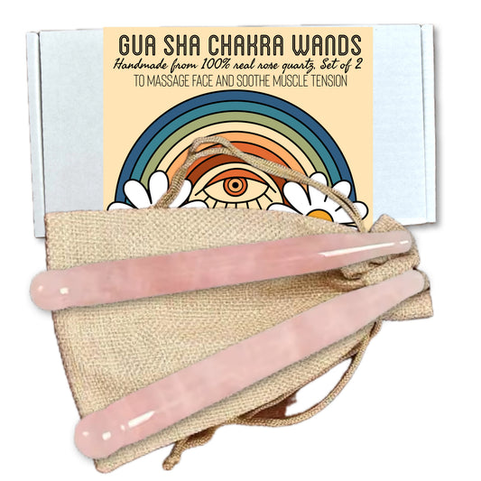 GUA SHA CHAKRA WANDS