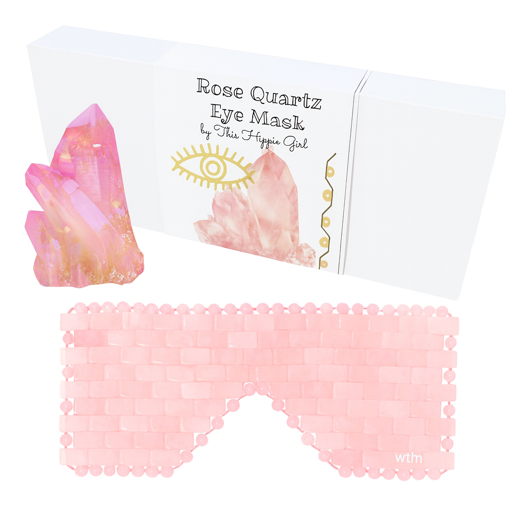 ROSE QUARTZ EYE MASK