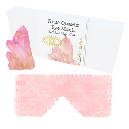 ROSE QUARTZ EYE MASK