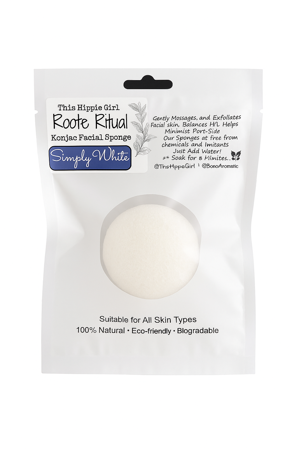 KONJAC FACIAL SPONGE