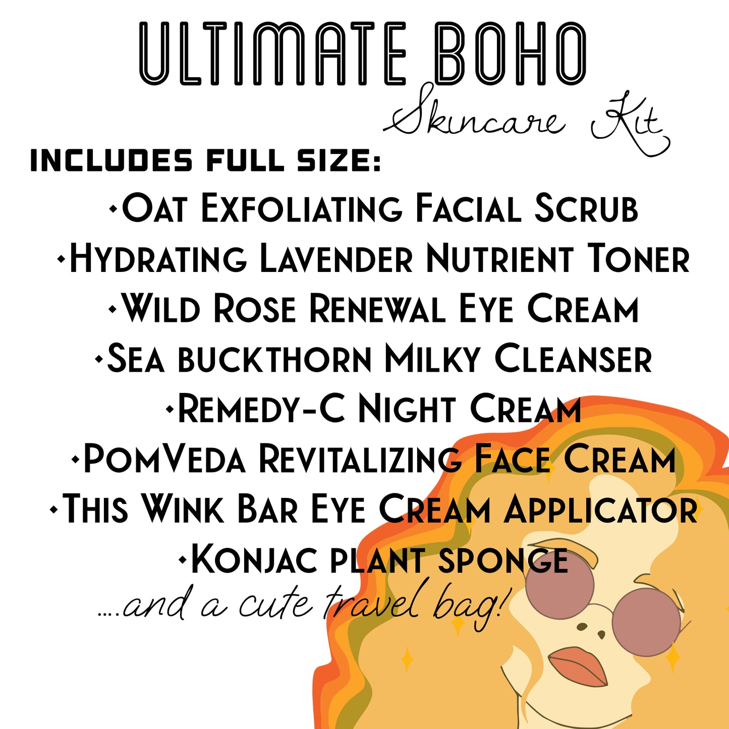 Ultimate Boho Skincare Set