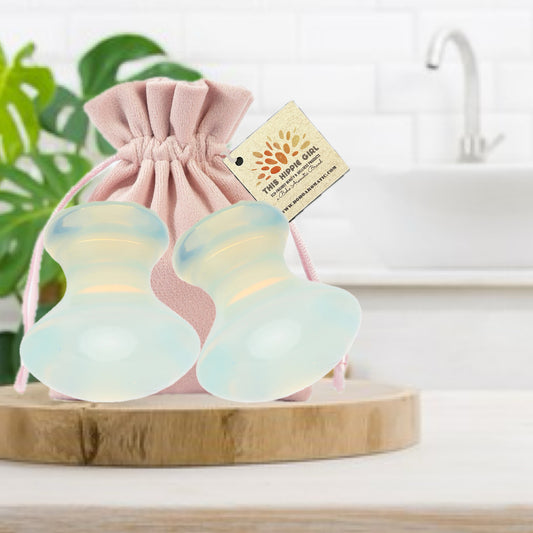 OPALITE GUA SHA MUSHROOMS