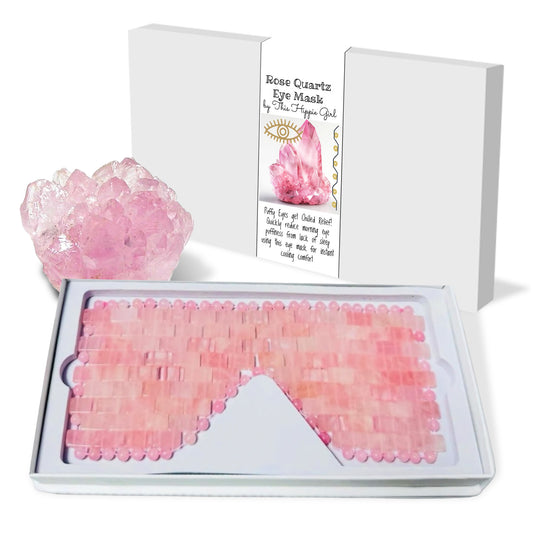 ROSE QUARTZ EYE MASK