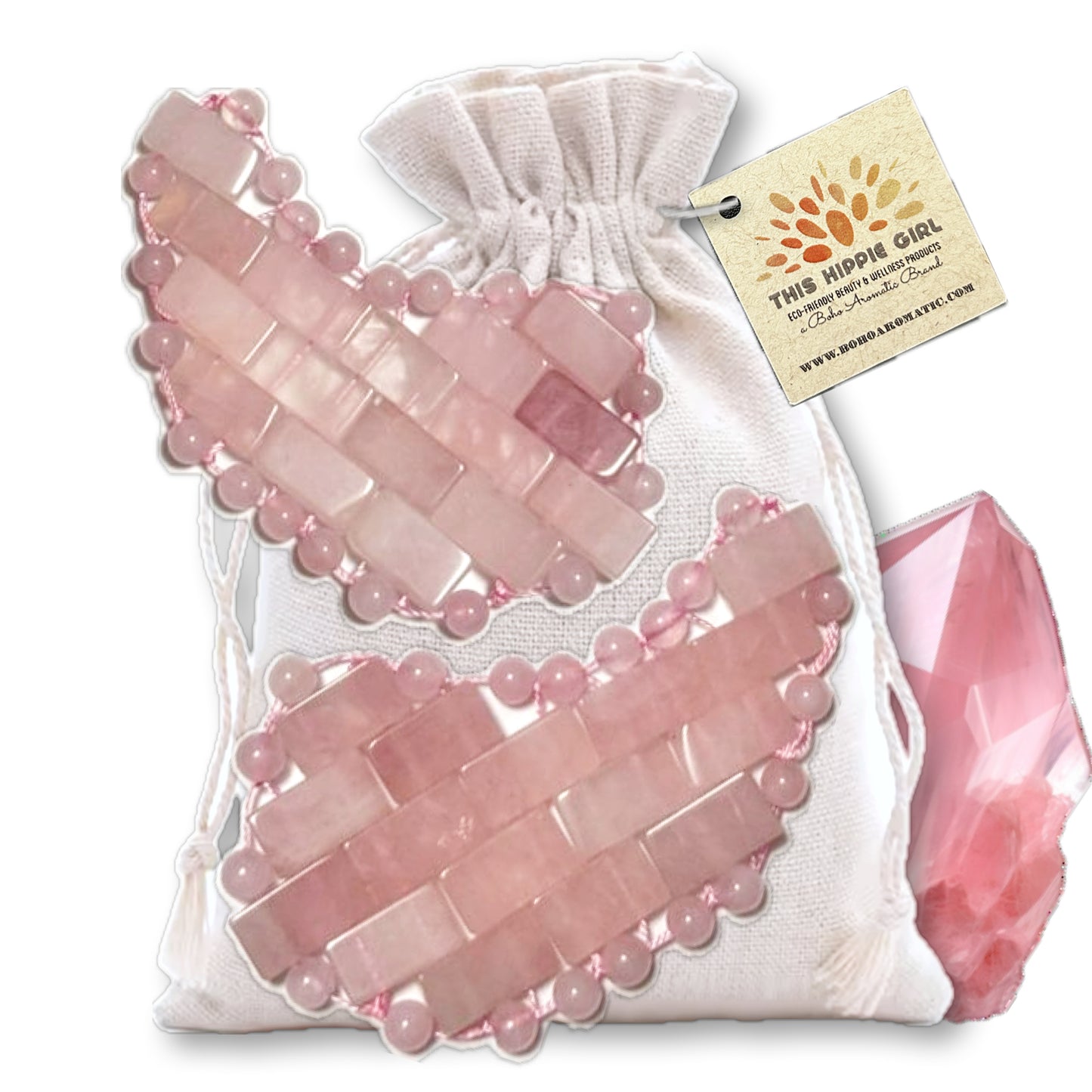 Rose Quartz Under Eye Mask