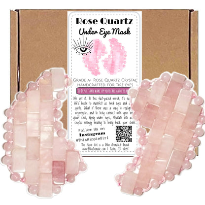 Rose Quartz Under Eye Mask