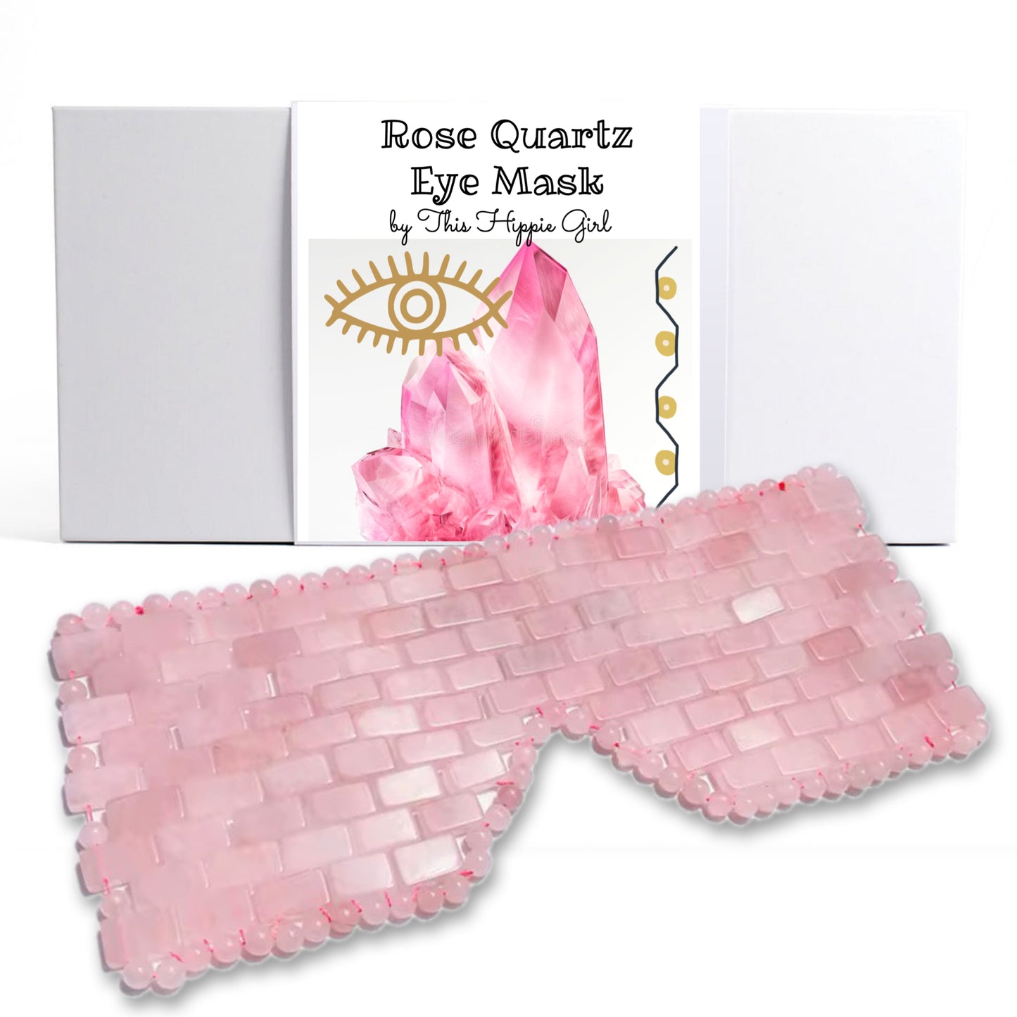 ROSE QUARTZ EYE MASK