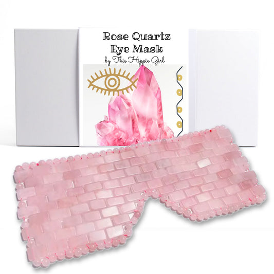 ROSE QUARTZ EYE MASK
