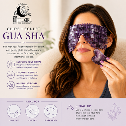 Amethyst Crystal Spa Gift Set | This Hippie Girl