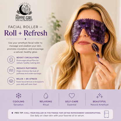 Amethyst Crystal Spa Gift Set | This Hippie Girl