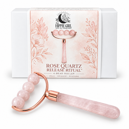 Rose Quartz Body Release Ritual™ 4-Bead Roller