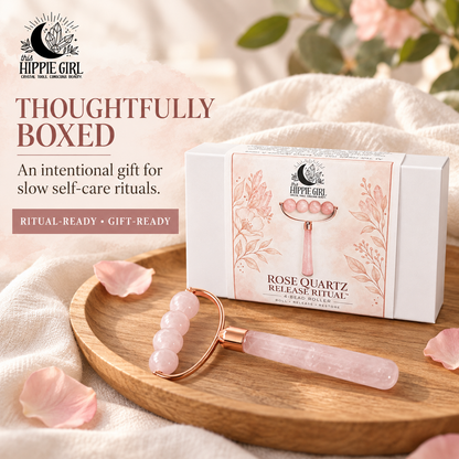 Rose Quartz Body Release Ritual™ 4-Bead Roller