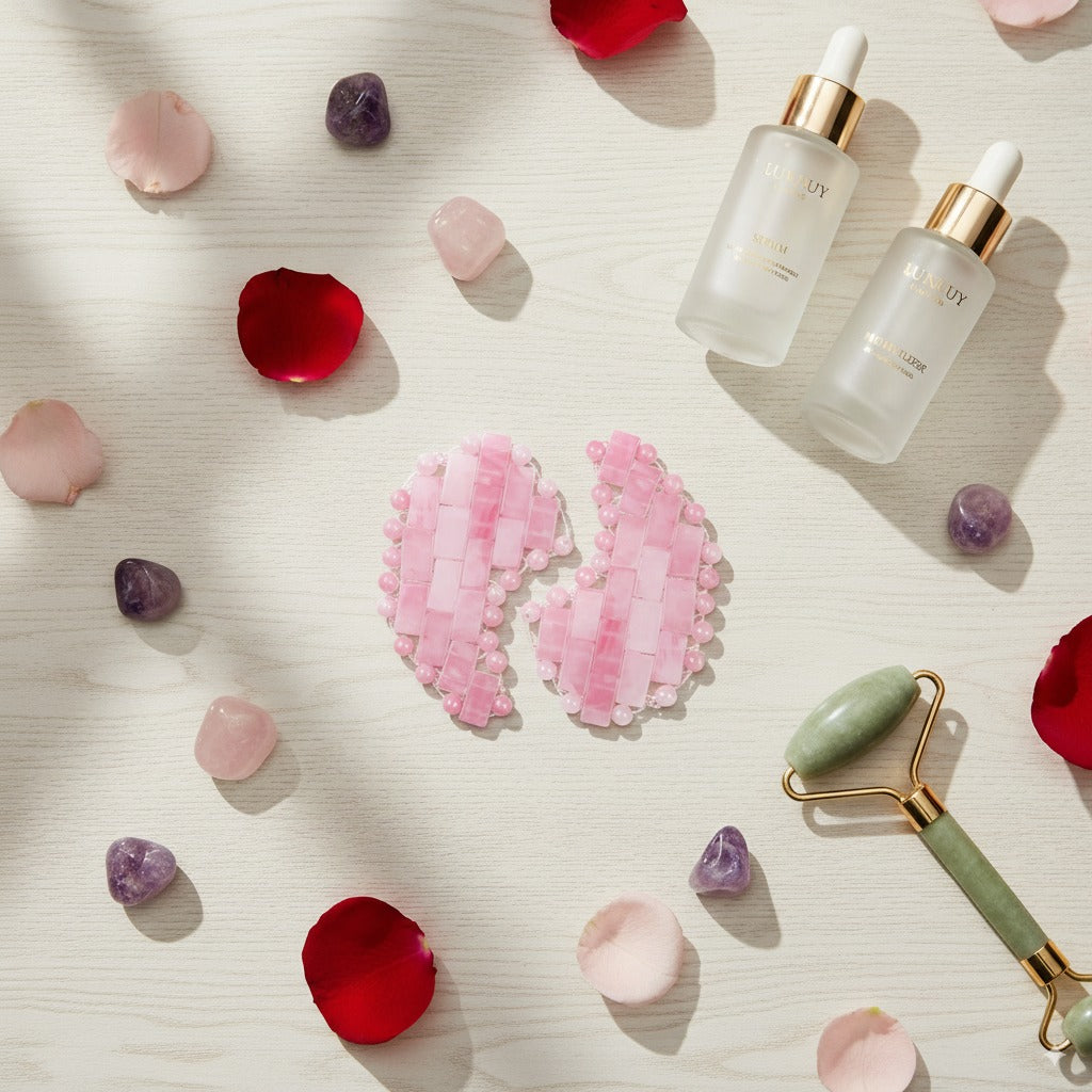 Rose Quartz Under Eye Mask