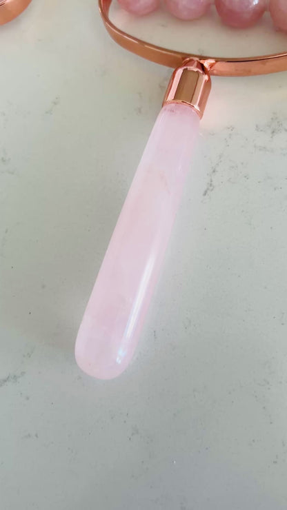 Rose Quartz Body Release Ritual™ 4-Bead Roller